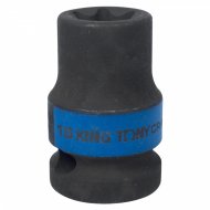 Головка торцевая ударная TORX Е-стандарт 1/2", E16, L = 38 мм KING TONY 457516M Головка торцевая ударная TORX Е-стандарт 1/2", E16, L = 38 мм KING TONY 457516M