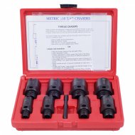 Набор для восстановления резьб штуцеров системы кондиционирования, кейс, 9 предметов МАСТАК 352-00009C Набор для восстановления резьб штуцеров системы кондиционирования, кейс, 9 предметов МАСТАК 352-00009C