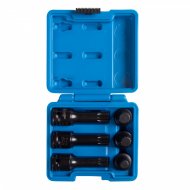 Набор торцевых насадок 1/2", SPLINE, M14-M18 для болта задней ступицы VAG, 6 предметов МАСТАК 100-42006 Набор торцевых насадок 1/2", SPLINE, M14-M18 для болта задней ступицы VAG, 6 предметов МАСТАК 100-42006