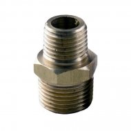 Переходник наружняя/наружняя, резьба 3/8" на 1/4"