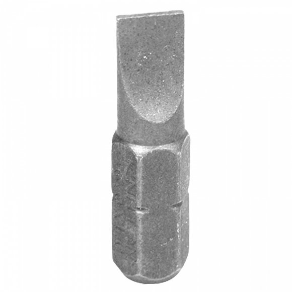 Вставка (бита) торцевая 1/4", Slotted, 6х1,0 мм, L = 25 мм KING TONY 102506S1