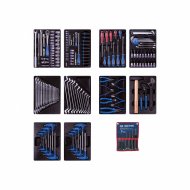 Набор инструментов "UNION" для тележки, 10 ложементов, 173 предмета KING TONY 932-000MRD-MT Набор инструментов "UNION" для тележки, 10 ложементов, 173 предмета KING TONY 932-000MRD-MT