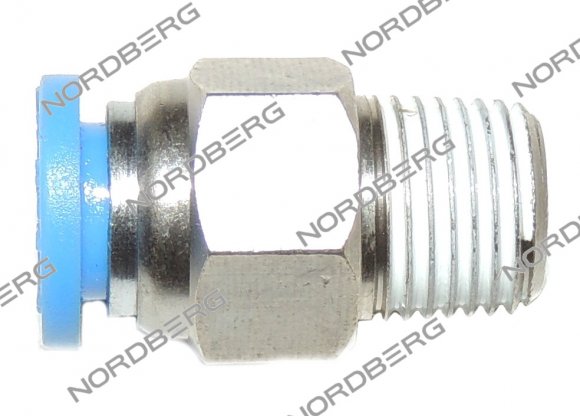 Переходник  для клапана прямой  D6 1/8" C.01.04.FPC 6-01 NORDBERG 000004048 (FPC 6-01)