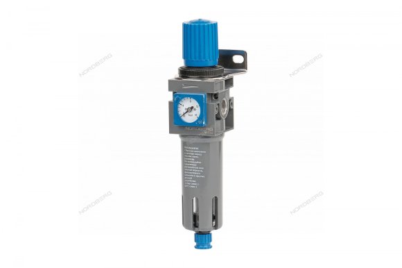 Фильтр воздушный с редуктором, 1/4", 16 бар NORDBERG NP8242 Фильтр воздушный с редуктором, 1/4", 16 бар NORDBERG NP8242