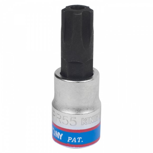 Насадка (бита) торцевая 3/8", Torx plus, IPR55, L = 50 мм KING TONY 302D55