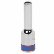 Головка торцевая глубокая двенадцатигранная 1/2", 8 мм KING TONY 423008M Головка торцевая глубокая двенадцатигранная 1/2", 8 мм KING TONY 423008M