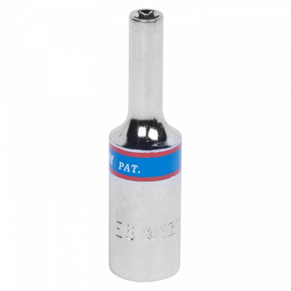 Головка торцевая TORX Е-стандарт 3/8", E6, L = 63 мм KING TONY 327506M