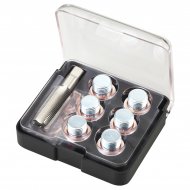 Набор для ремонта масляных пробок М17х1,5, кейс, 19 предметов МАСТАК 103-47017C Набор для ремонта масляных пробок М17х1,5, кейс, 19 предметов МАСТАК 103-47017C