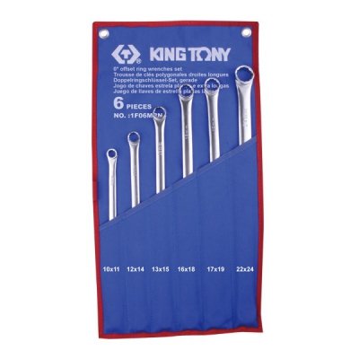 Набор накидных ключей KING TONY 1F06MRN Набор накидных ключей KING TONY 1F06MRN