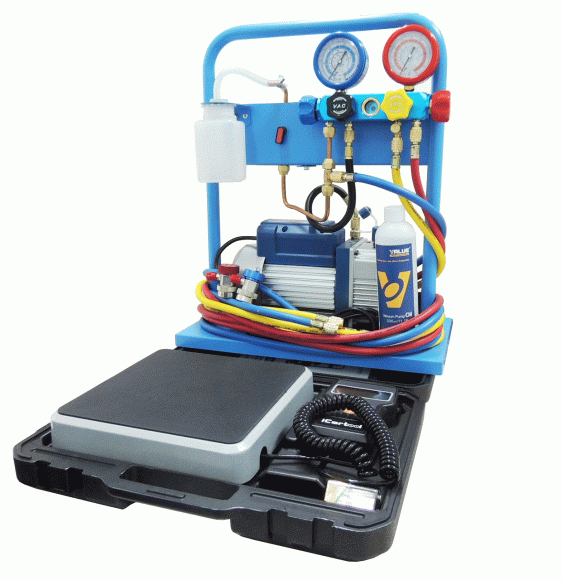 КОМПЛЕКТ AC-3014 compact с функцией заправки масла КОМПЛЕКТ AC-3014 compact с функцией заправки масла