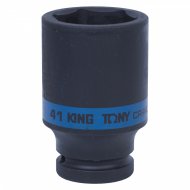 Головка торцевая ударная глубокая шестигранная 3/4", 41 мм KING TONY 643541M Головка торцевая ударная глубокая шестигранная 3/4", 41 мм KING TONY 643541M