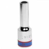 Головка торцевая глубокая двенадцатигранная 1/2", 10 мм KING TONY 423010M Головка торцевая глубокая двенадцатигранная 1/2", 10 мм KING TONY 423010M