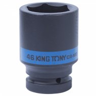 Головка торцевая ударная глубокая шестигранная 1", 46 мм KING TONY 843546M Головка торцевая ударная глубокая шестигранная 1", 46 мм KING TONY 843546M