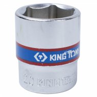 Головка торцевая стандартная шестигранная 3/8", 20 мм KING TONY 333520M