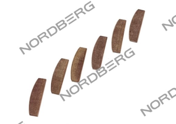 Лепесток ротора для NP16160 (комплект 6 шт) NORDBERG NP16160#14 Лепесток ротора для NP16160 (комплект 6 шт) NORDBERG NP16160#14