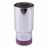 Головка торцевая глубокая шестигранная 1/2", 1-1/16", дюймовая KING TONY 423534S Головка торцевая глубокая шестигранная 1/2", 1-1/16", дюймовая KING TONY 423534S