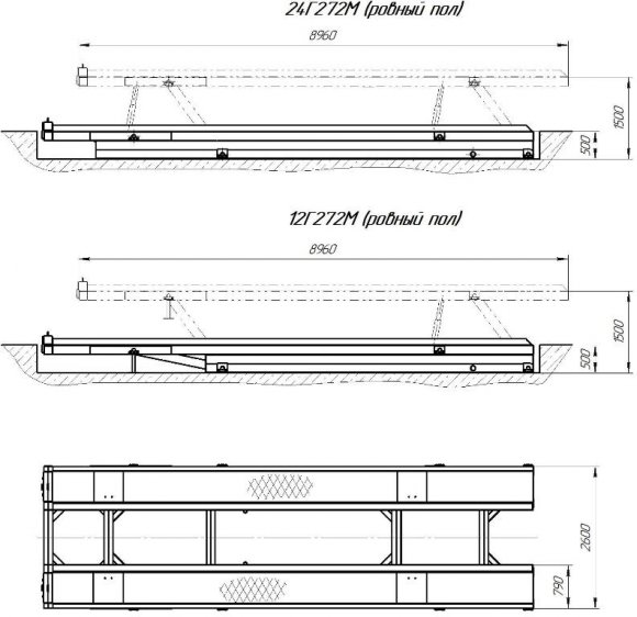 Подъемник 12Г272М, 24Г272М Подъемник 12Г272М, 24Г272М
