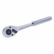 Трещотка 3/8", 200 мм, 32 зубца, флажковая с кнопкой KING TONY 3761-08F Трещотка 3/8", 200 мм, 32 зубца, флажковая с кнопкой KING TONY 3761-08F