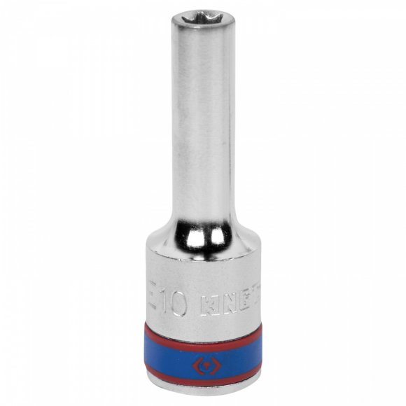 Головка торцевая TORX Е-стандарт 1/2", E10, L = 77 мм KING TONY 427510M