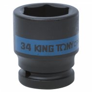 Головка торцевая ударная шестигранная 3/4", 34 мм KING TONY 653534M Головка торцевая ударная шестигранная 3/4", 34 мм KING TONY 653534M