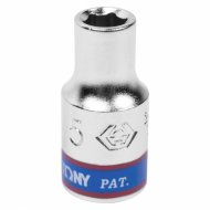 Головка торцевая стандартная шестигранная 1/4", 5 мм KING TONY 233505M Головка торцевая стандартная шестигранная 1/4", 5 мм KING TONY 233505M