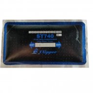 Пластырь со стальным кордом для ремонта радиальных шин 102x190мм Пластырь со стальным кордом для ремонта радиальных шин 102x190мм