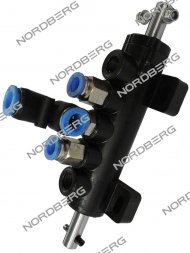 Клапан педального узла (A) (с тройником), 4638 NORDBERG CT-D-1110000 Клапан педального узла (A) (с тройником), 4638 NORDBERG CT-D-1110000