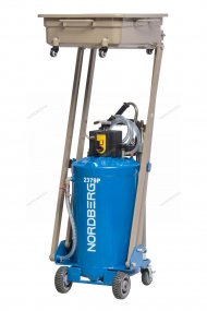 Установка для сбора масла пневматическая, 80 л (синяя) NORDBERG 2380PB Установка для сбора масла пневматическая, 80 л (синяя) NORDBERG 2380PB