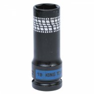 Головка торцевая ударная глубокая 1/2", 19 мм, тонкостенная KING TONY 441519M Головка торцевая ударная глубокая 1/2", 19 мм, тонкостенная KING TONY 441519M