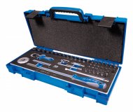 Набор торцевых головок с принадлежностями 1/4", шестигранные, 4-14 мм, 55 предметов KING TONY 2553MRV01 Набор торцевых головок с принадлежностями 1/4", шестигранные, 4-14 мм, 55 предметов KING TONY 2553MRV01