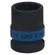 Головка торцевая ударная двенадцатигранная 1/2", 19 мм KING TONY 453019M Головка торцевая ударная двенадцатигранная 1/2", 19 мм KING TONY 453019M