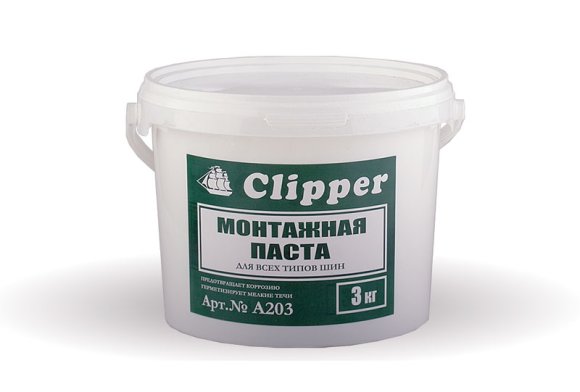 Паста монтажная 3 кг CLIPPER A203 Паста монтажная 3 кг CLIPPER A203