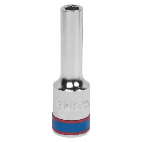 Головка торцевая глубокая шестигранная 1/2", 8 мм KING TONY 423508M