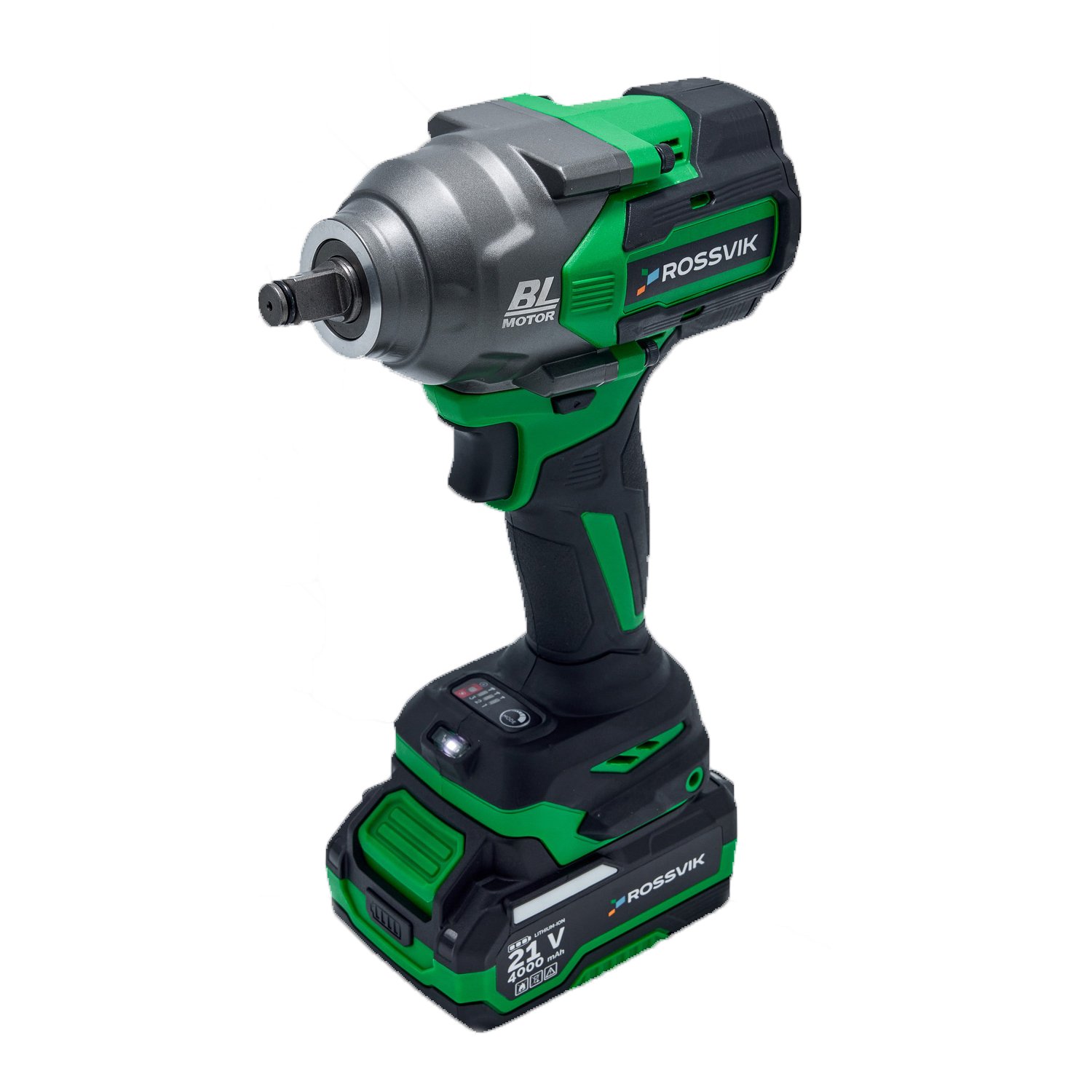 Гайковерт аккумуляторный ROSSVIK RIW-1000, 1/2", 1000Nm, 21В, 1,9кг (арт.RIW1000/1, 1 АКБ, ЗУ, кейс) Гайковерт аккумуляторный ROSSVIK RIW-1000, 1/2", 1000Nm, 21В, 1,9кг (арт.RIW1000/1, 1 АКБ, ЗУ, кейс)