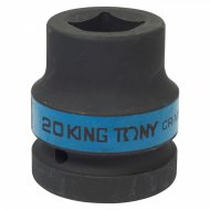 Головка торцевая ударная четырехгранная 1", 20 мм, футорочная KING TONY 851420M Головка торцевая ударная четырехгранная 1", 20 мм, футорочная KING TONY 851420M