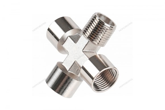 Переходник крест FFFМ1/2" Переходник крест FFFМ1/2"