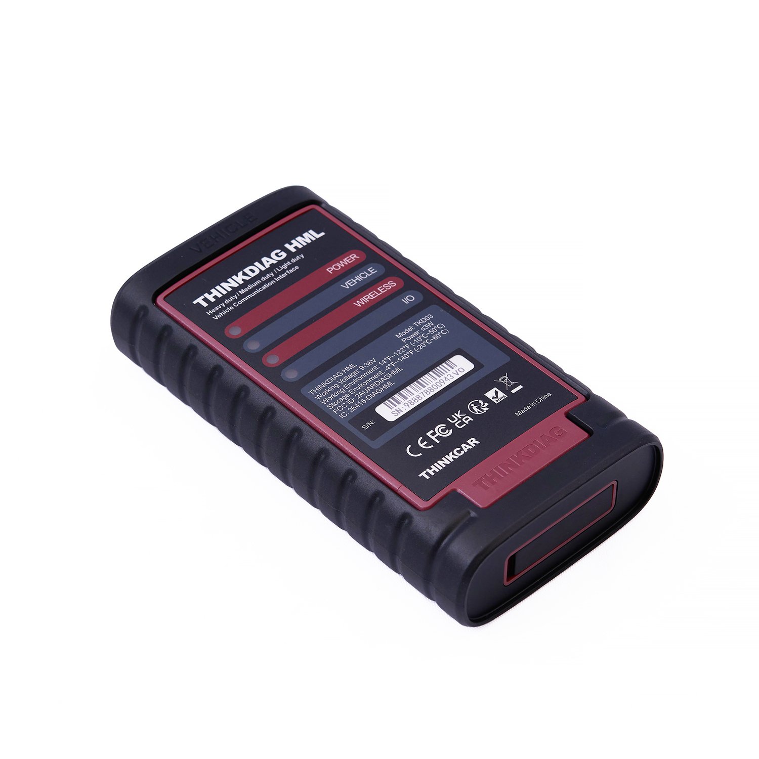Сканер THINKTOOL Master CV, грузовой/спецтехника, 10", KWP2000, CAN, программирование