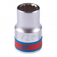 Головка торцевая стандартная двенадцатигранная 1/2", 1/2", дюймовая KING TONY 433016S