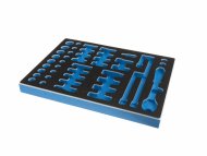 Ложемент для набора торцевых головок 9-3544MRV, EVA KING TONY 85811532B Ложемент для набора торцевых головок 9-3544MRV, EVA KING TONY 85811532B