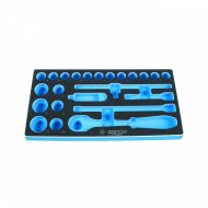 Ложемент для набора торцевых головок 4523MRV01, 4023MRV01, EVA KING TONY 859452332B01 Ложемент для набора торцевых головок 4523MRV01, 4023MRV01, EVA KING TONY 859452332B01