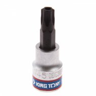 Насадка (бита) торцевая 3/8", Torx, T45, L = 50 мм, с отверстием KING TONY 302745