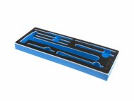 Ложемент для набора зубил, выколоток, кернеров с молотком 9-90118PRV, EVA KING TONY 85810432B Ложемент для набора зубил, выколоток, кернеров с молотком 9-90118PRV, EVA KING TONY 85810432B