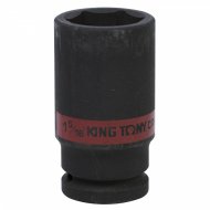 Головка торцевая ударная глубокая шестигранная 3/4", 1-5/16", дюймовая KING TONY 643542S Головка торцевая ударная глубокая шестигранная 3/4", 1-5/16", дюймовая KING TONY 643542S