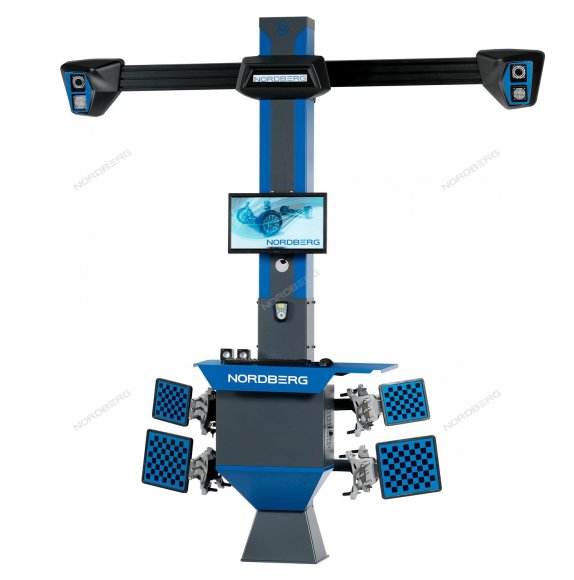 Стенд сход-развал 3D для ям и подъемников NORDBERG C802_синий Стенд сход-развал 3D для ям и подъемников NORDBERG C802_синий