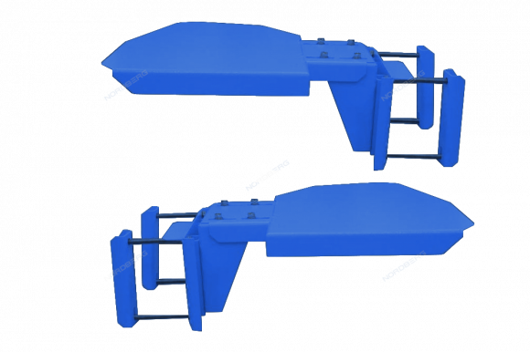 Кронштейн 150 16 000 (RAL 5005) для стенда C803 (для 4-стоечного подъемника, комплект) NORDBERG 150 16 000 (5005)