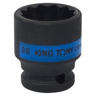 Головка торцевая ударная двенадцатигранная 1/2", 26 мм KING TONY 453026M Головка торцевая ударная двенадцатигранная 1/2", 26 мм KING TONY 453026M