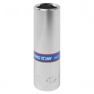 Головка торцевая глубокая шестигранная 1/4", 11 мм KING TONY 223511M Головка торцевая глубокая шестигранная 1/4", 11 мм KING TONY 223511M